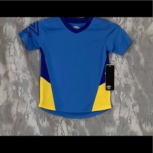 NWT Youths Size 10/12 Umbro Soccer Jersey